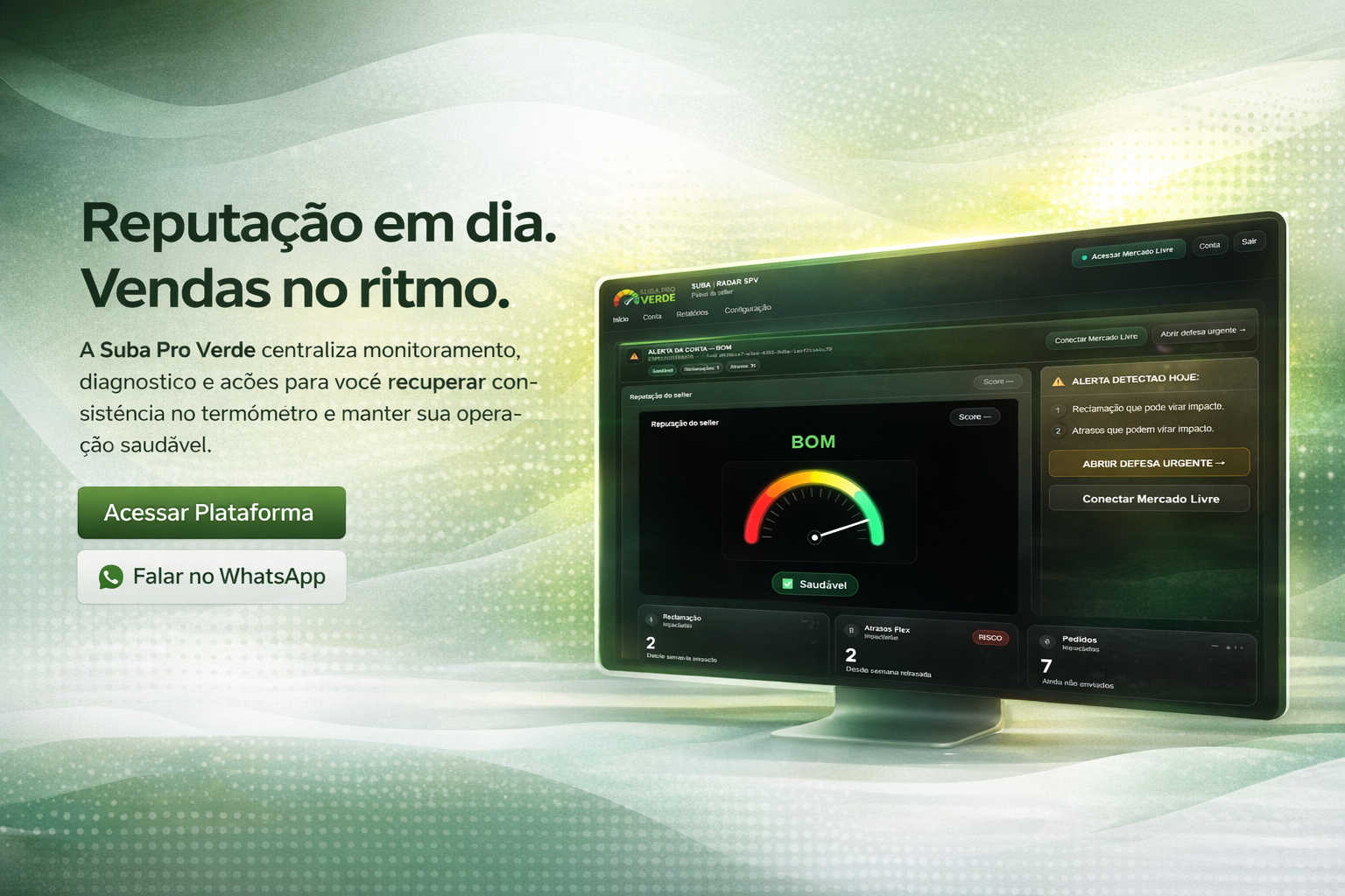 Suba Pro Verde - Banner